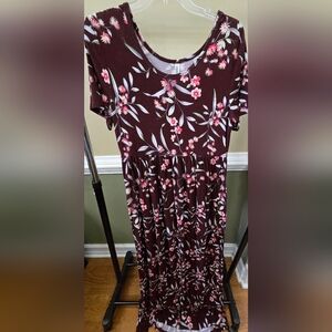 VIISHOW- Maxi Dress with Floral Print